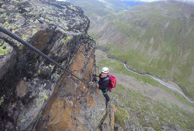 Klettersteig Schwärzenkamm