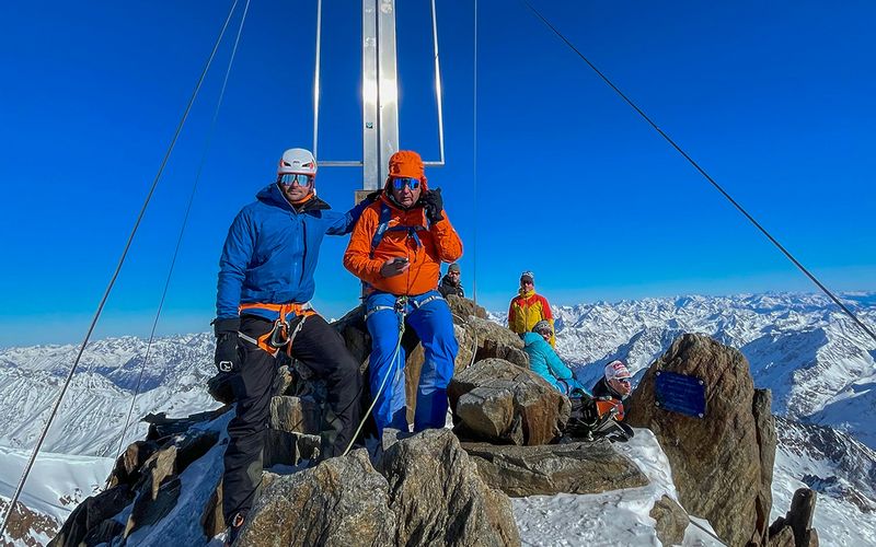 Alpinguide auf der Wildspitze